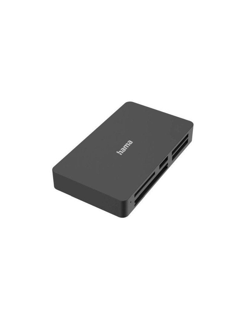 Hama External All in One USB 3.0 Card Reader  Black  USB Powered