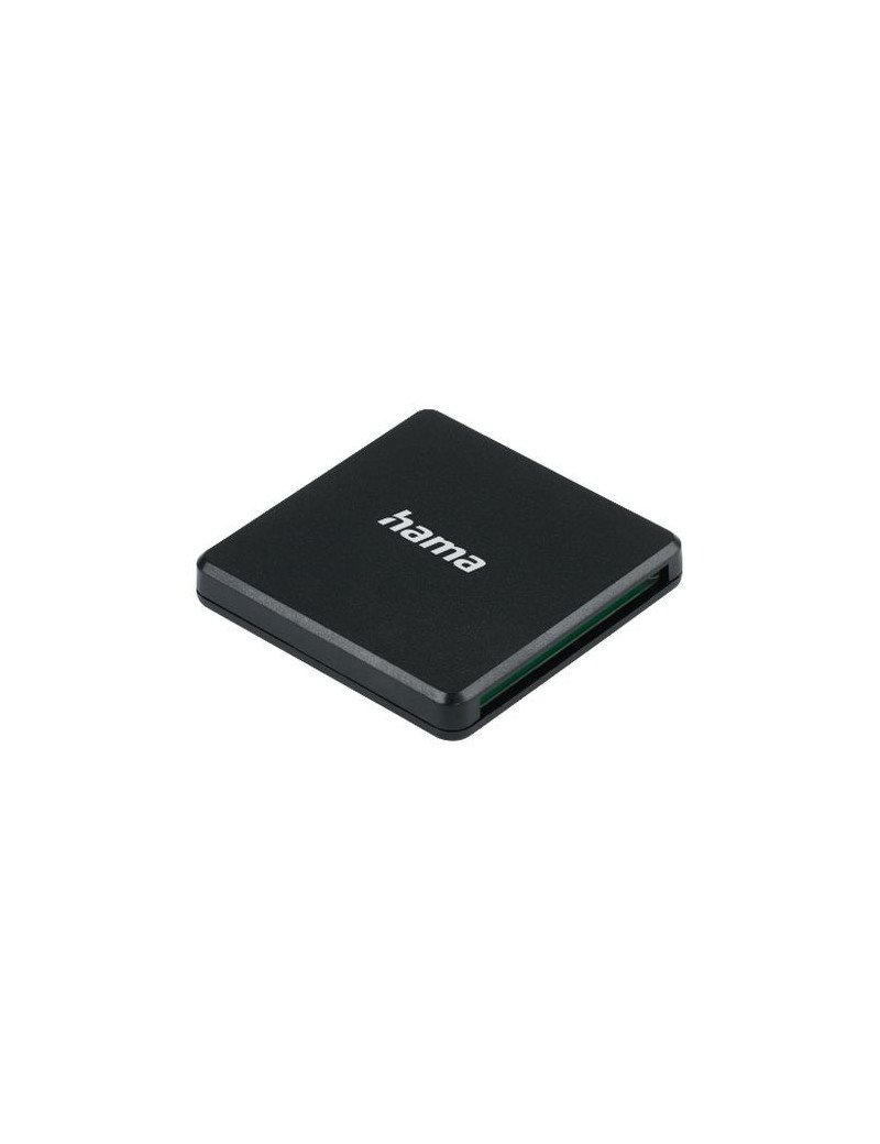 Hama External USB 3.0 Multi-Card Reader  SD/microSD/CF  Black  USB Powered