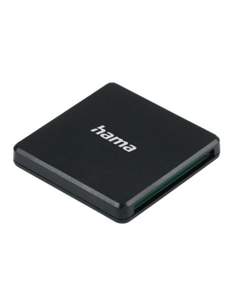 Hama External USB 3.0 Multi-Card Reader  SD/microSD/CF  Black  USB Powered