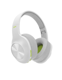 Hama (Spirit Calypso) Bluetooth Headset w/ Mic  Bass Boost  Foldable  Passive Noise Suppression  Up to 38hrs Battery  White