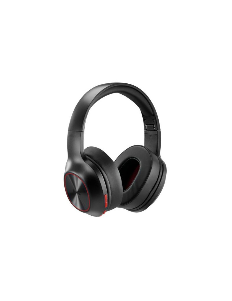 Hama (Spirit Calypso II) Bluetooth Headset w/ Mic  Bass Boost  Foldable  Passive Noise Suppression  Up to 60hrs Battery  Black