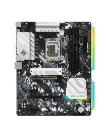 Asrock B660 STEEL LEGEND  Intel B660  1700  ATX  4 DDR4  HDMI  DP  PCIe5  2.5G LAN  RGB  2x M.2