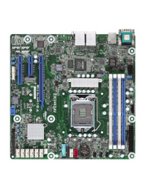 Asrock Rack E3C246D4U Server Board  Intel C246  1151  Micro ATX  VGA  Dual GB LAN  IPMI LAN  M.2  Serial Port