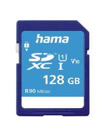 Hama 128GB SDXC Card  UHS-I Class 10  90MB/s