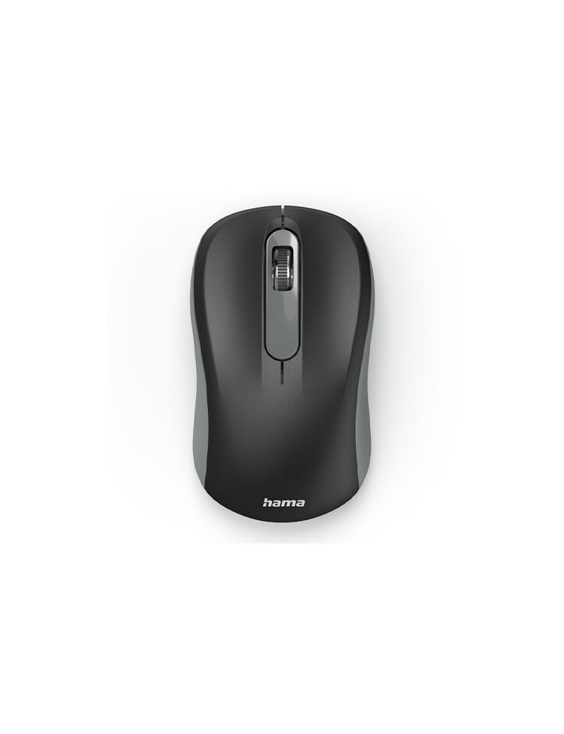 Hama AMW-200 Wireless Optical Mouse  3 Buttons  USB Nano Receiver  	Black/Grey