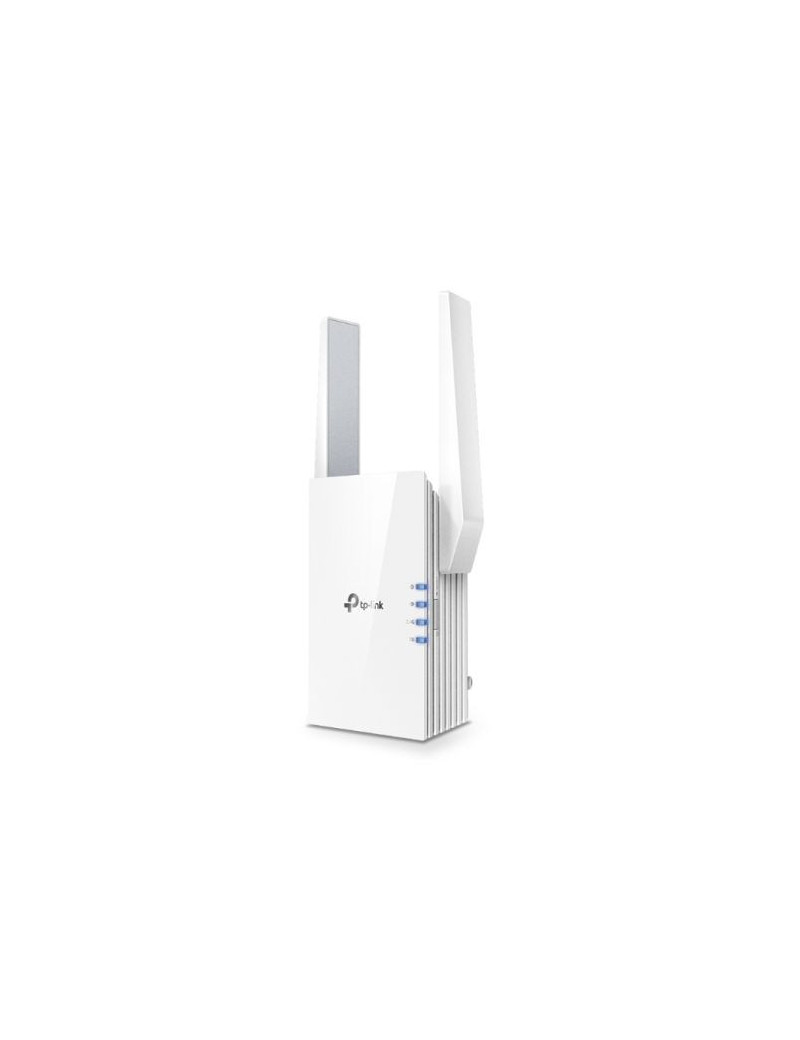 TP-LINK (RE505X) AX1500 (300+1200) Dual Band Wall-Plug Wi-Fi 6 Range Extender  1 x GB LAN  AP Mode