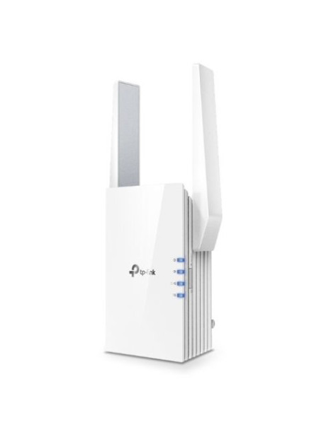 TP-LINK (RE505X) AX1500 (300+1200) Dual Band Wall-Plug Wi-Fi 6 Range Extender  1 x GB LAN  AP Mode