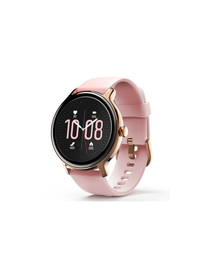 Hama Fit Watch 4910 Fitness Tracker Smart Watch  1.09“ LCD Touch Screen  Waterproof  Pink/Rose Gold