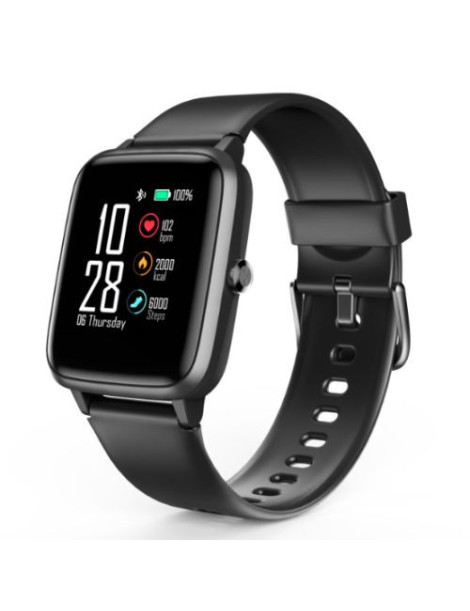 Hama Fit Watch 5910 Fitness Tracker Smart Watch  1.3“ LCD Touch Screen  Waterproof  Built-In GPS  Black/Grey