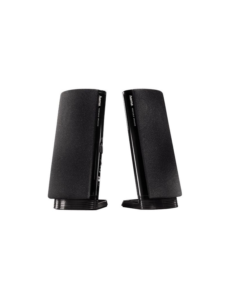 Hama E 80 PC Loudspeaker System  3.5mm Jack  USB-A for Power  Volume Control