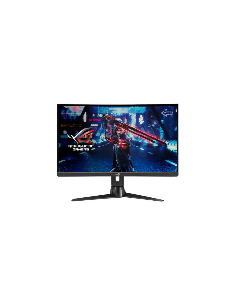 Asus 27“ ROG STRIX 2K QHD Curved Gaming Monitor (XG27AQV)  Fast IPS  2560 x 1440  1ms  USB  170Hz  DisplayHDR 400  VESA