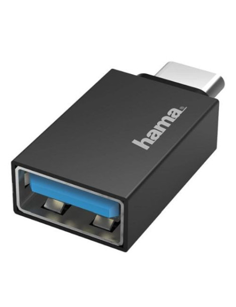 Hama USB 3.2 Gen1 OTG Adapter  USB-C Male to USB-A Female  5Gbps