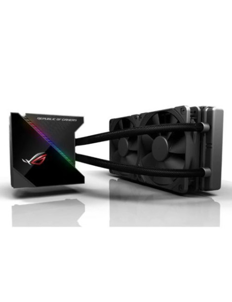 Asus ROG Ryujin 240mm Liquid CPU Cooler  2 x 12cm Noctua Industrial PPC PWM Fans  Full Colour OLED Display  RGB