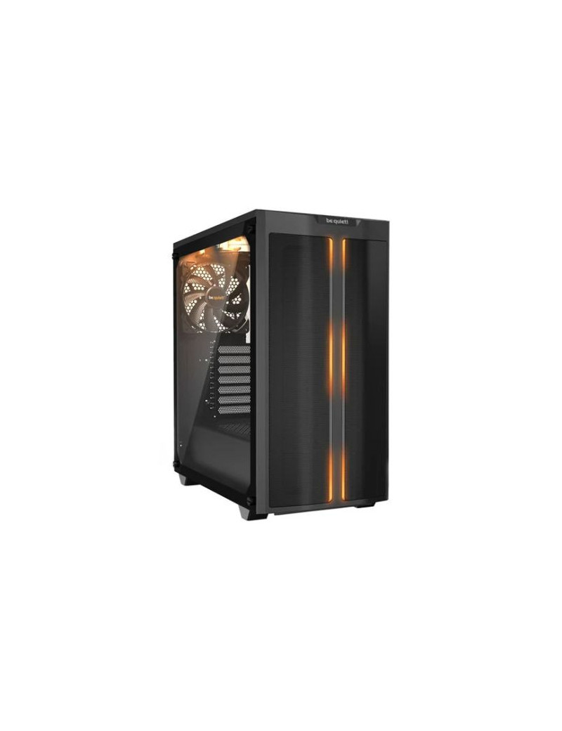 Be Quiet! Pure Base 500DX Gaming Case w/ Glass Window  ATX  3 x Pure Wings 2 Fans  ARGB Front Lighting  USB-C  Black