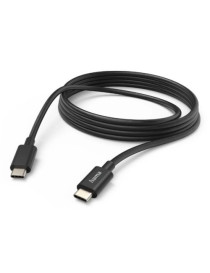 Hama USB-C to USB-C Quick Charging Cable  USB 2.0  3 Metre  Black