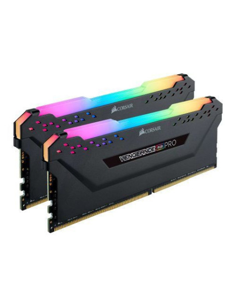 Corsair Vengeance RGB Pro 16GB Kit (2 x 8GB)  DDR4  3600MHz (PC4-28800)  CL18  XMP 2.0