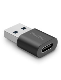 Hama USB-3.2 Gen 2 Adapter  USB-A Male to USB-C Female