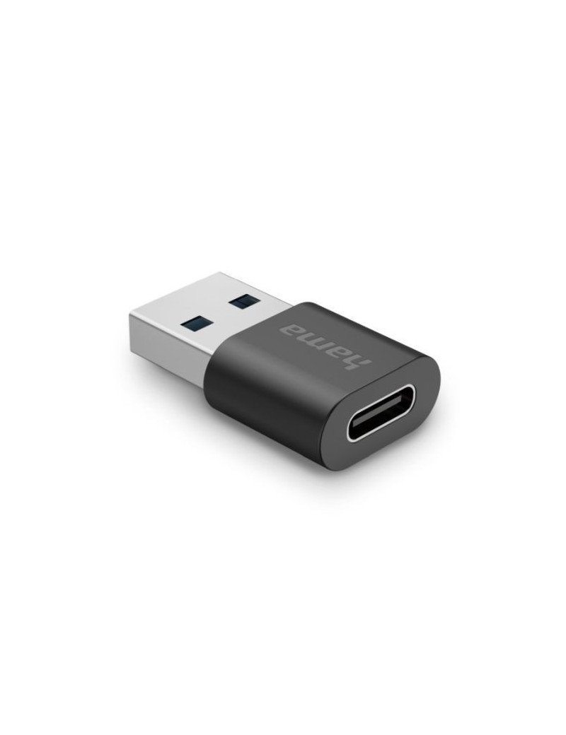 Hama USB-3.2 Gen 2 Adapter  USB-A Male to USB-C Female