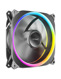 Antec Neo Prizm T3 140 ARGB PWM 14cm Case Fan  30mm Thick  Hydro Bearing  600-1500 RPM  Black