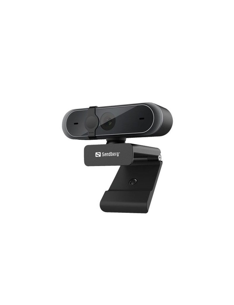 Sandberg USB FHD Webcam Pro  5MP  Omni-directional Mics  HD Video Calling  Autofocus & Light Correction  80° Viewing Angle  5 Year Warranty