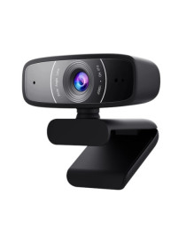 Asus Webcam C3 USB FHD Webcam with Beamforming Mic  1080p  30fps  90° Tilt  360° Rotation