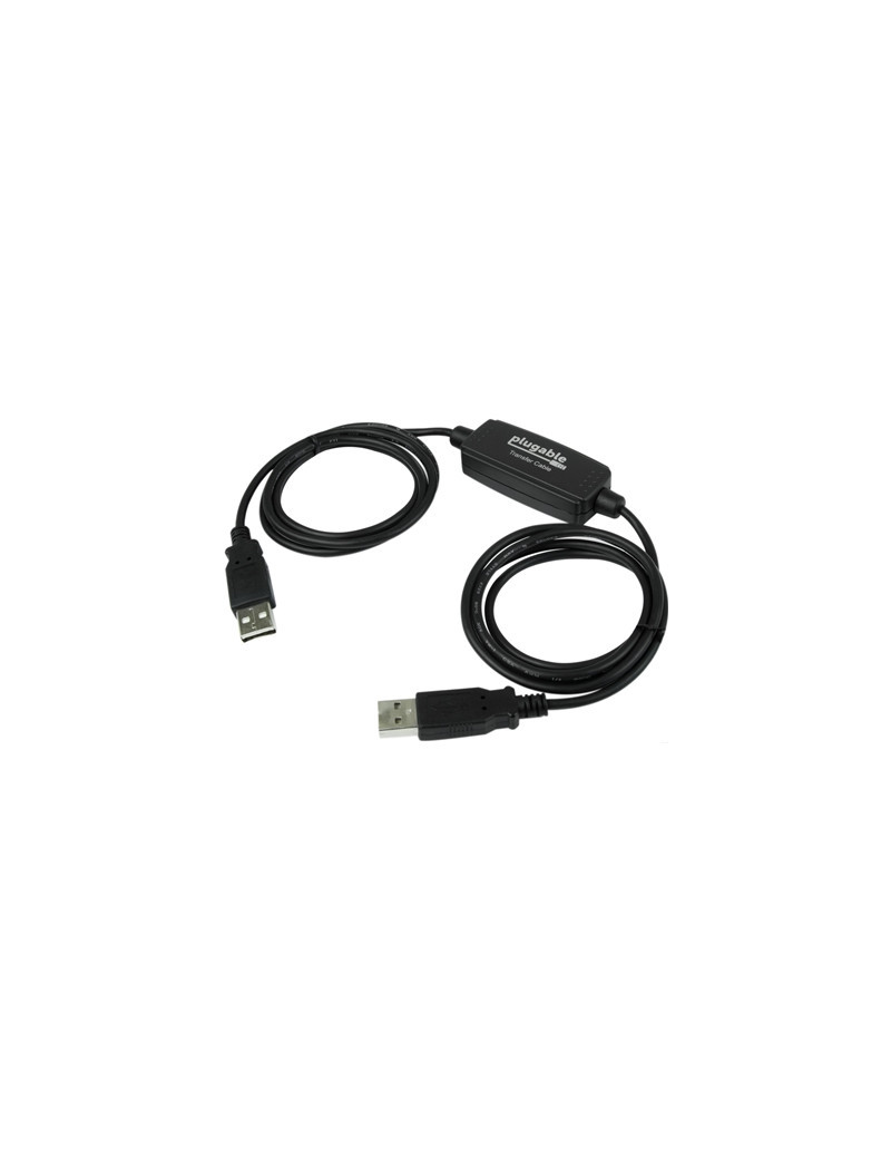 Plugable USB-EASY-TRAN Windows XP/Vista/7/8/8.1/10/11 PC to PC Transfer Cable