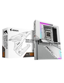 Gigabyte B650E AORUS STEALTH ICE AMD AM5 Socket Motherboard  ATX  4x DDR5 Slots  3x M.2 Sockets  2x USB-C Port  Fitted I/O Shield  2.5GbE LAN  Wi-Fi 7  2x HDMI Port / 1x USB-C