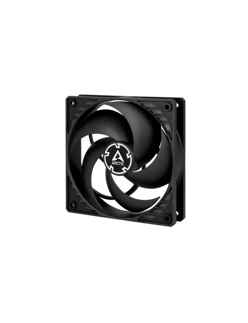 Arctic P12 Pressure Optimised 12cm Case Fan  Black  Fluid Dynamic