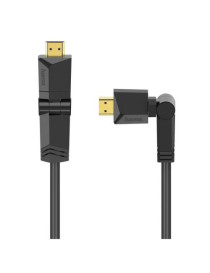 Hama High-Speed HDMI Cable w/ Rotatable Plugs - Male to Male  1.5 Metre