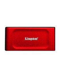 Kingston XS1000 2TB Pocket Size External SSD  USB 3.2 Gen2 Type-A  Red