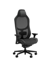 Fractal Design Refine Mesh Dark Gaming Chair  Synchro-Tilt  Memory Foam Headrest  Padded 4D Armrests  Adaptable Support