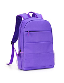 Spire 15.6“ Laptop Backpack  2 Internal Compartments  Front Pocket  Purple  OEM