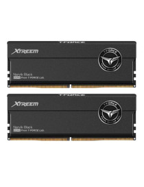 Team T-Force Xtreem 32GB Kit (2 x 16GB)  DDR5  7600MHz (PC5-60800)  CL36  ECC  XMP 3.0  PMIC  DIMM Memory  Black