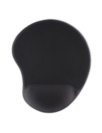 Hama Ergo Mouse Pad  Memory Foam Wrist Rest  Non-Slip Base  215 x 255 x 21 mm  Black