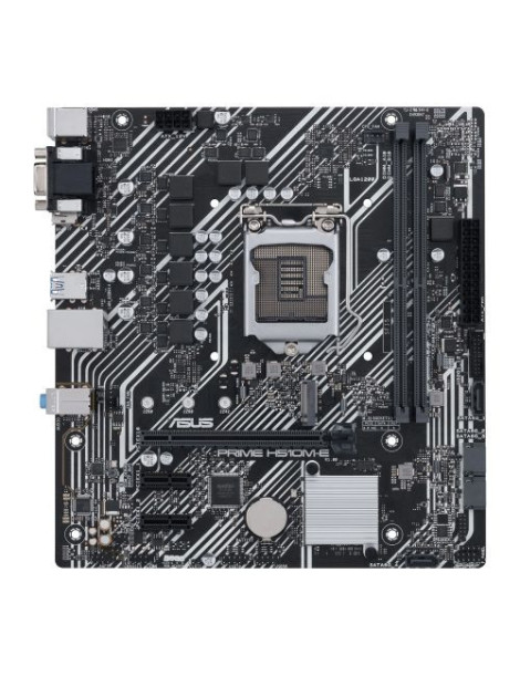 Asus PRIME H510M-E  Intel H510  1200  Micro ATX  2 DDR4  VGA  HDMI  DP  M.2