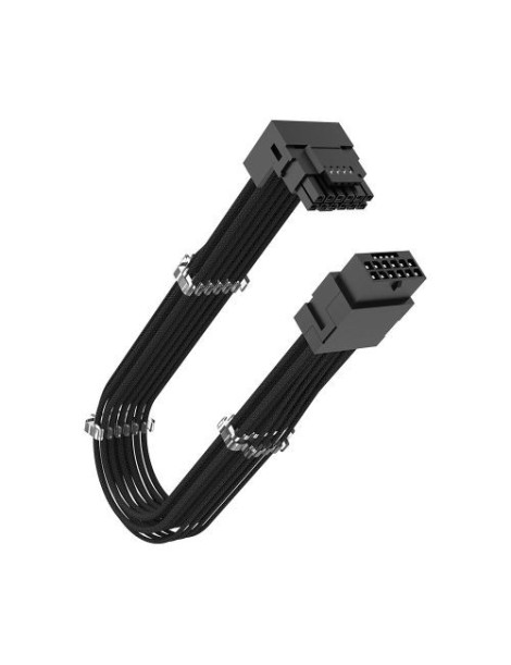 Akasa G-Nexus PX16 90 Degree 12VHPWR Cable  12+4-pin to 12+4-pin Extension Cable  Supports up to 600W  300mm