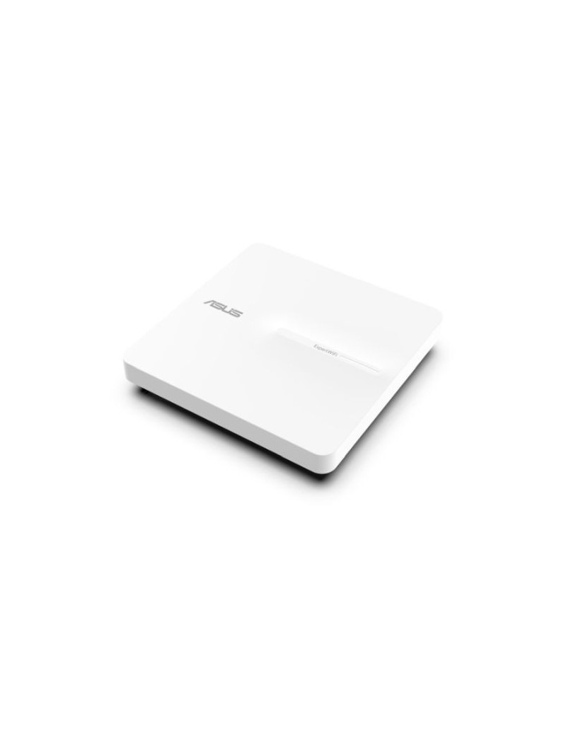 Asus (ExpertWiFi EBA63) AX3000 Dual Band Ceiling/Wall Mount Wi-Fi 6 Access Point  PoE+  5 SSIDs  VLAN  AiMesh