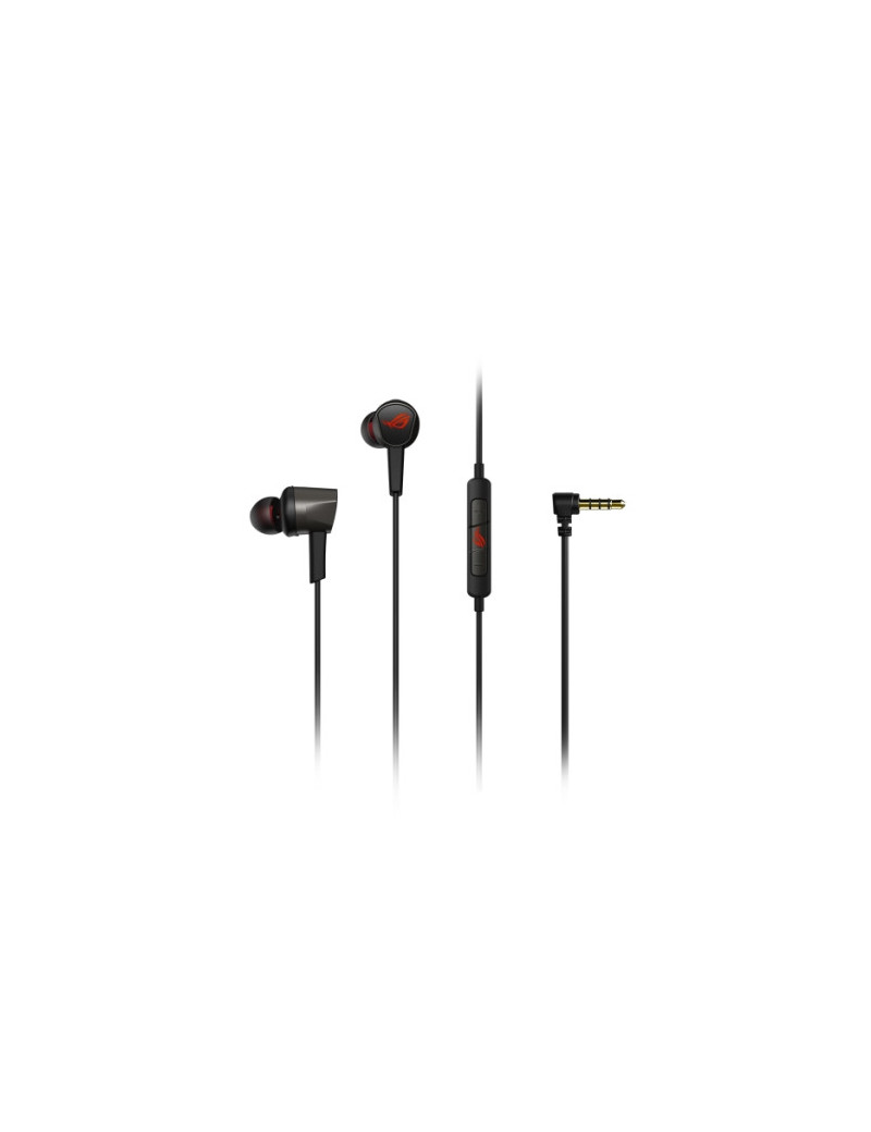 Asus ROG Cetra II Core Gaming In-Ear Earset  3.5mm Jack  Inline Microphone  Liquid Silicone Rubber  Carry Case