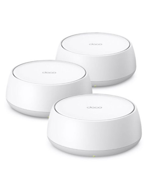 TP-LINK (DECO BE25) BE3600 Dual Band Whole Home Mesh Wi-Fi 7 System  3 Pack  2x 2.5G Ports  MLO  Wireless/Wired Combined Backhaul