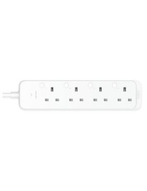 TP-LINK (TAPO P304M) Smart Wi-Fi Power Strip  4 Outlets  App/Voice Control  Surge Protection  Energy Monitoring  Matter Certified