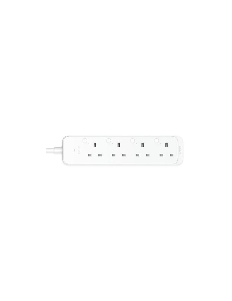 TP-LINK (TAPO P304M) Smart Wi-Fi Power Strip  4 Outlets  App/Voice Control  Surge Protection  Energy Monitoring  Matter Certified