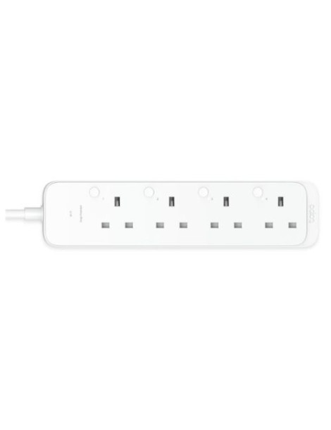 TP-LINK (TAPO P304M) Smart Wi-Fi Power Strip  4 Outlets  App/Voice Control  Surge Protection  Energy Monitoring  Matter Certified