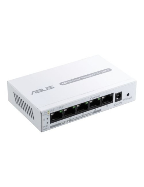 Asus (ExpertWiFi EBP15) 5-Port Gigabit Smart Managed Switch with 4-Port PoE+  60W  Centralised Management