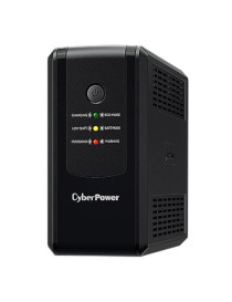 CyberPower UT 800VA Line Interactive Tower UPS  400W  LED Indicators  4x UK Plug  AVR Energy Saving