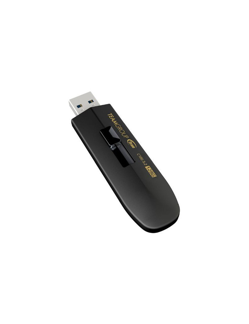 Team 128GB C186 USB 3.2 Gen1 Memory Pen  Retractable Design