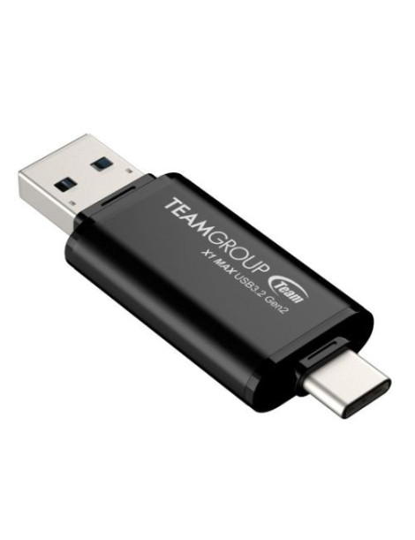 Team 128GB X1 Max USB-A & USB-C 3.2 Gen2 Memory Pen  1 000MB/s