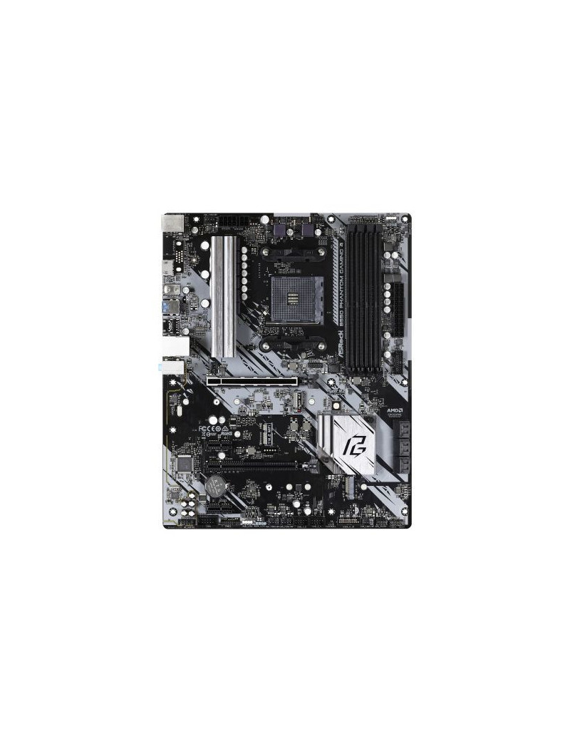 Asrock B550 PHANTOM GAMING 4  AMD B550  AM4  ATX  4 DDR4  HDMI  XFire  PCIe4  M.2