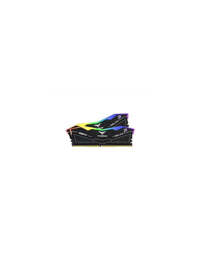 Team Delta RGB FF3D532G8000HC38DDC01 32GB DDR5 8000MHz System Memory  2 x 16GB  Black  38-48-48-84 1.45V