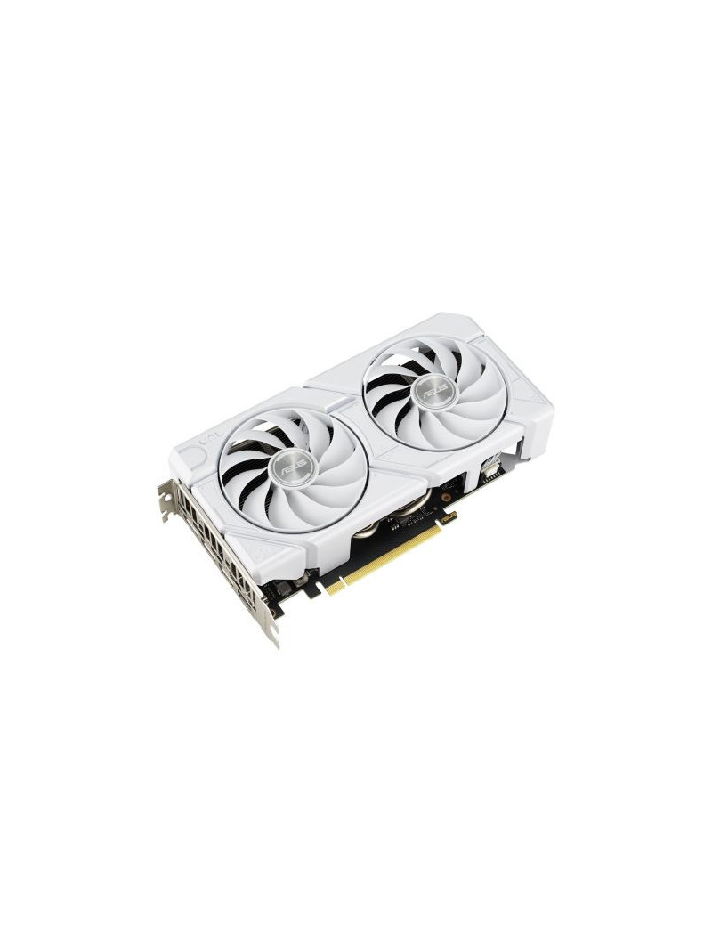 Asus DUAL RTX4060 EVO White OC  8GB DDR6  HDMI  3 DP  2535MHz Clock  Overclocked