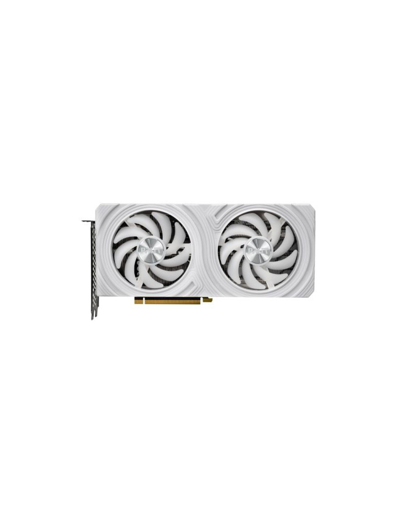 Palit RTX4070 White OC  12GB DDR6  HDMI  3 DP  2505MHz Clock  Overclocked